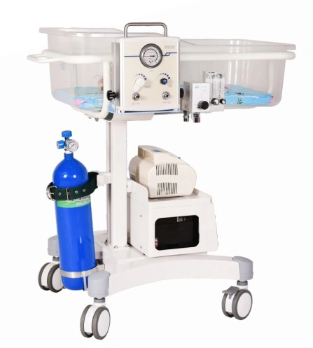 Medical Neonate Transport Trolley with Blender Tp00003