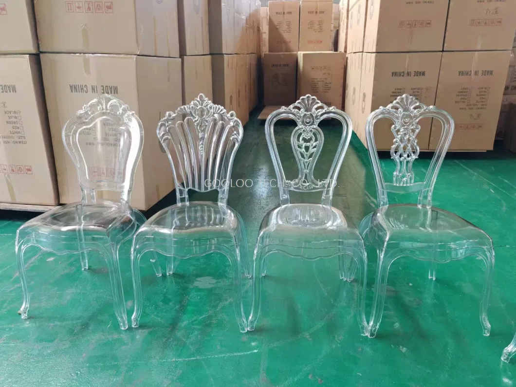 Banquet Acrylic Transparent Chiavari Wedding Ghost Chairs for Events and Party