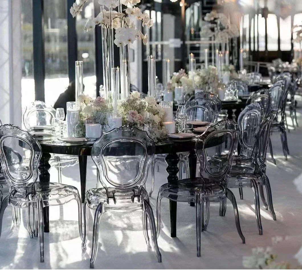 Wedding Transparent Resin Acrylic Clear PC Chavari Chairs