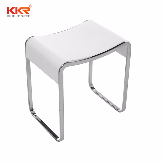 Solid Surface Stone Resin Acrylic Shower Stool