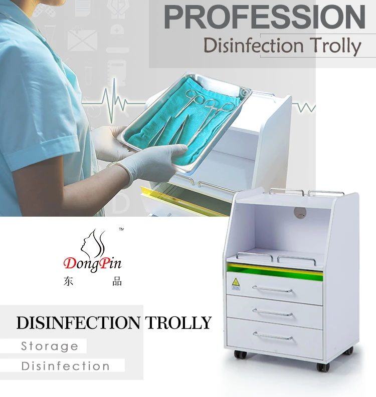 Disinfection Trolley Salon Trolley Use in Hospital
