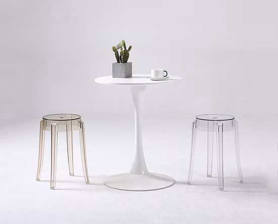 Acrylic Transparent Chair Plastic Stool